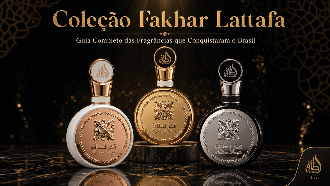 Coleção Fakhar Lattafa: Guia Completo das Fragrâncias que Conquistaram o Brasil