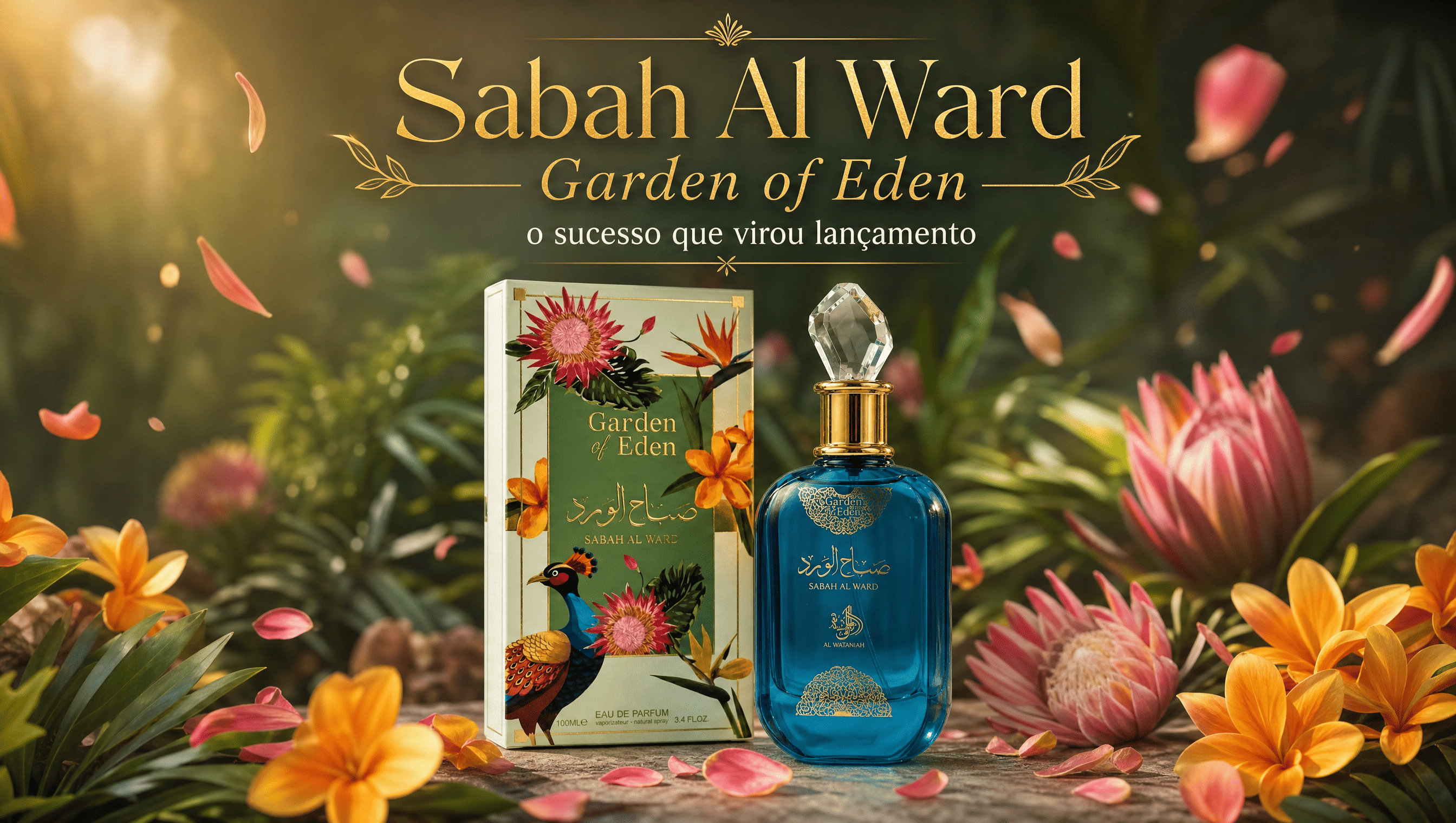 Sabah Al Ward Garden of Eden: o sucesso que virou lançamento