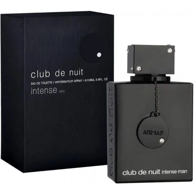 Armaf Club De Nuit Intense Man 105ml com embalagem sofisticada
