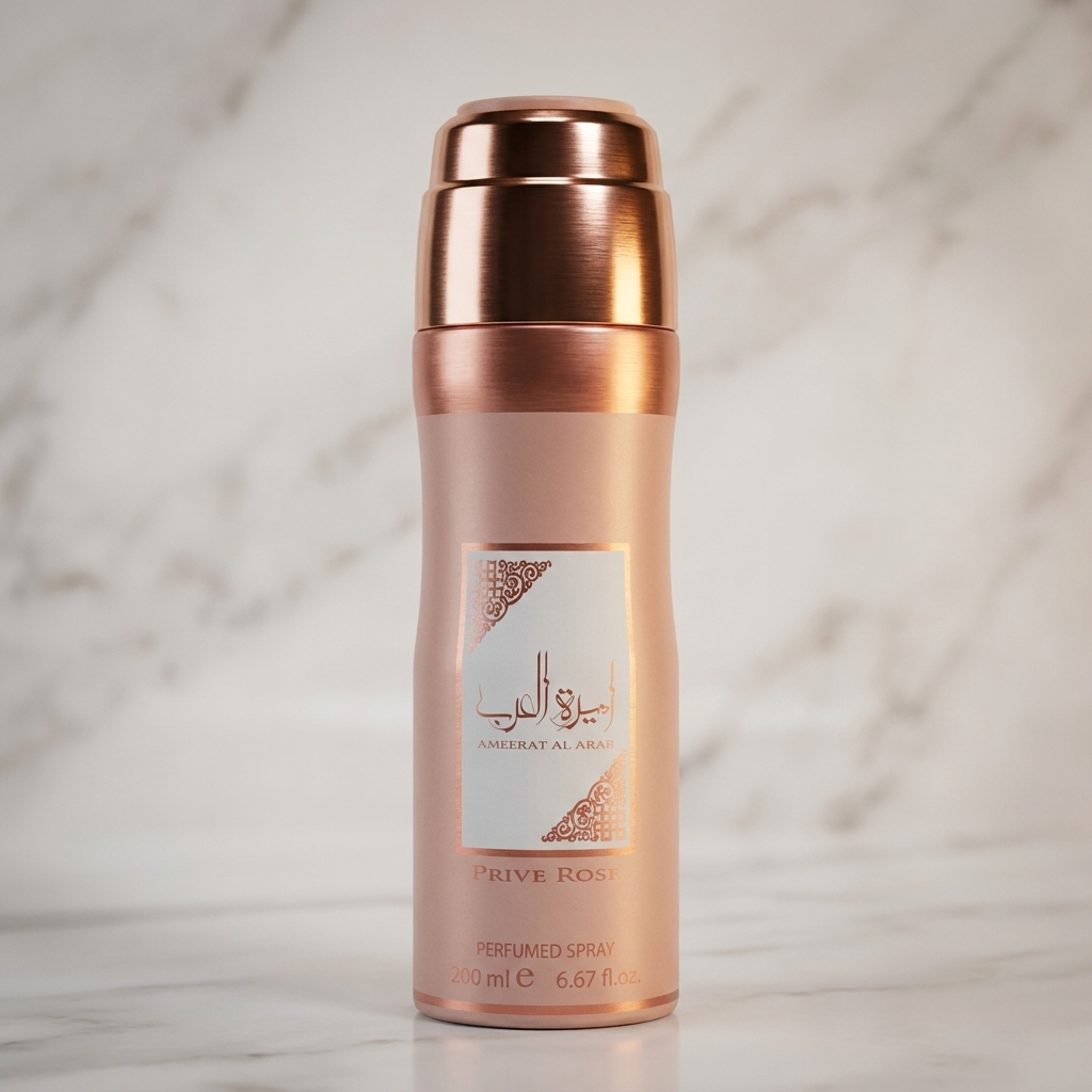 Body Spray Ameerat Al Arab Prive Rose Asdaaf 200ml