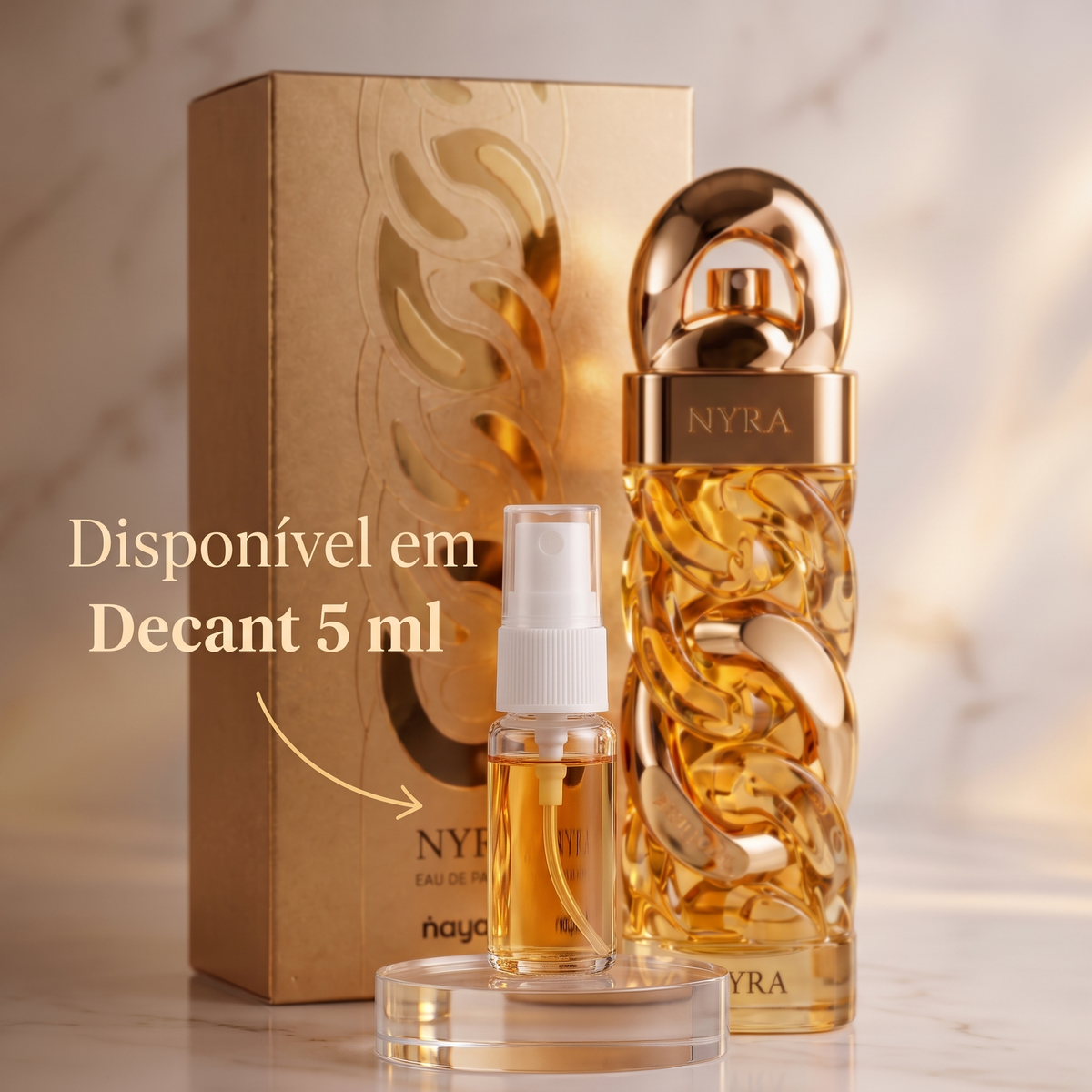 Decant Perfume Nyra Nayaat Feminino EDP 5ml