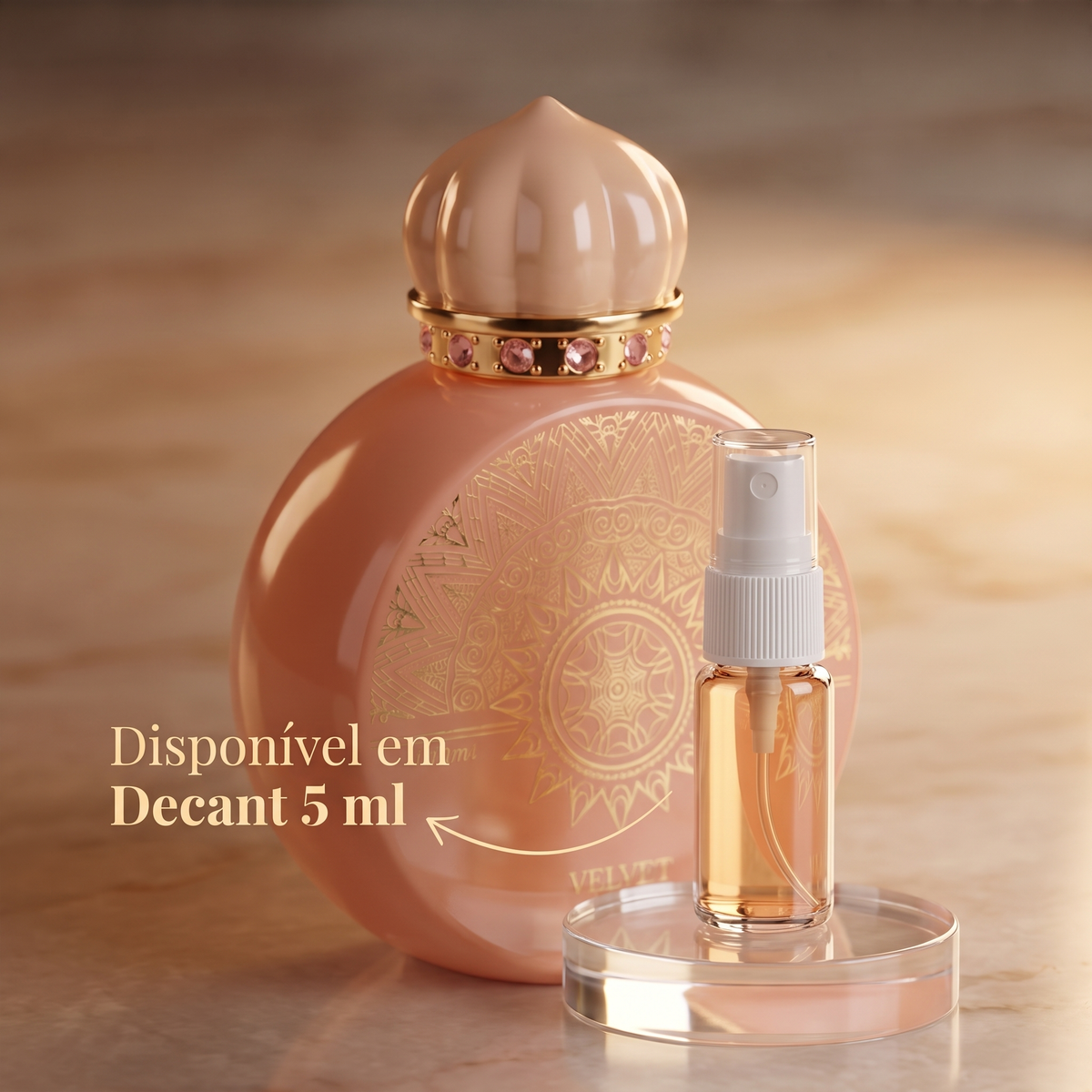 Decant Perfume Velvet Moon-Petal Feminino EDP 5ml