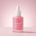 Sérum Ultra Light PDRN Pink Peptide Serum da Medicube, frasco conta-gotas rosa translucido, sobre fundo rosa.