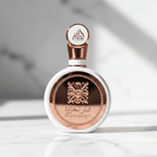 Perfume Fakhar Rose Feminino EDP 100ml visto de frente